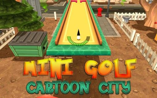 game pic for Mini golf: Cartoon city